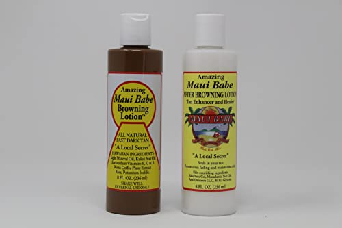 Maui Babe Tanning Lotion Set