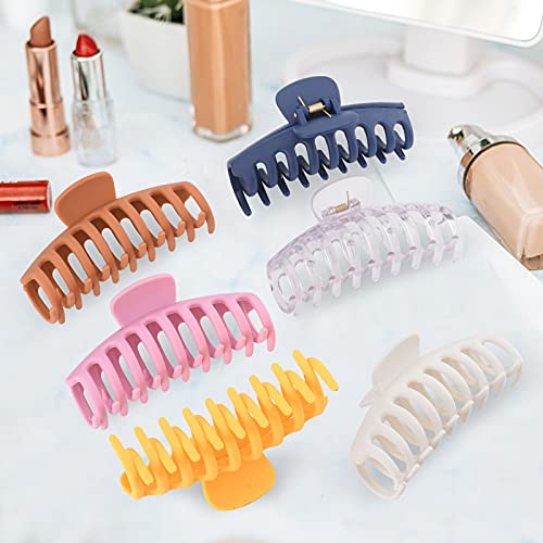 12 Pack Large Hair Claw Clips
